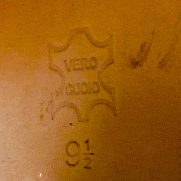 ZOTA Brown Leather Square Toe Dressy Loafer-9.5 - Picture 7 of 9